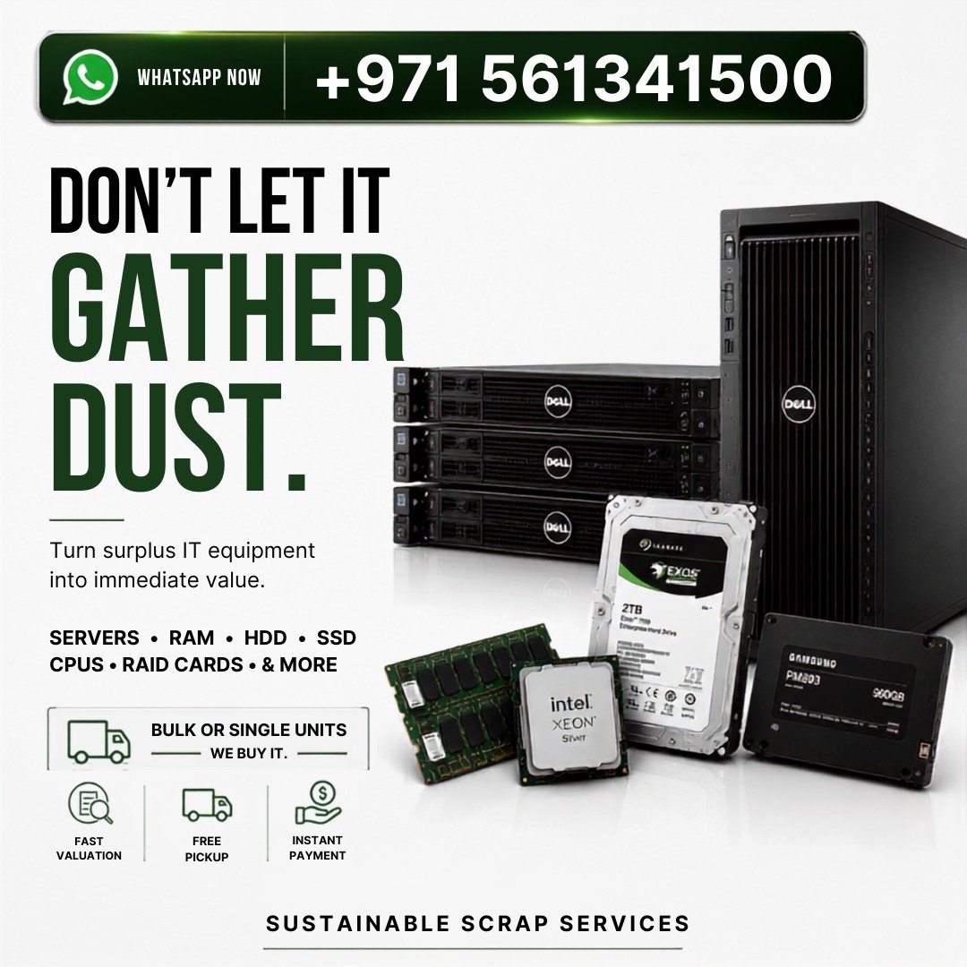 How to Safely Dispose of Old Servers in Dubai